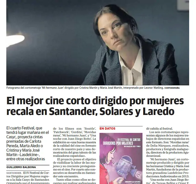 coverage on diario montañés