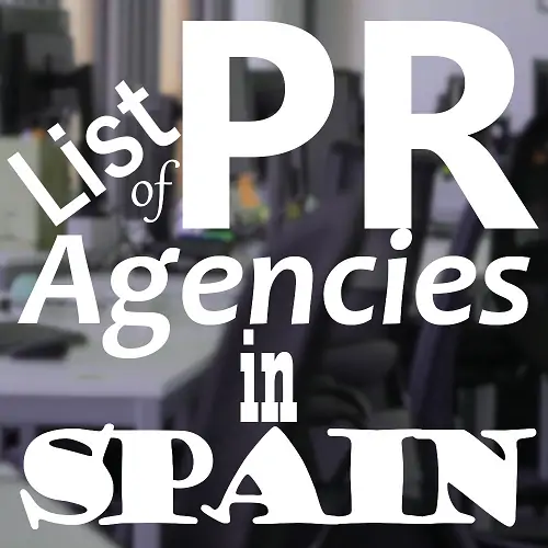 list pr agencies spain