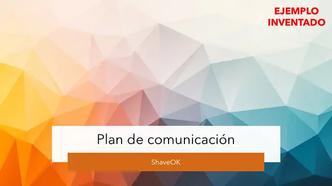 communication plan example
