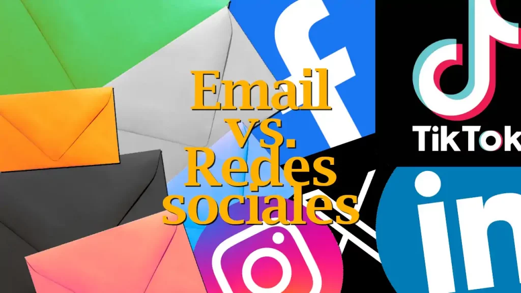 email o redes sociales versus